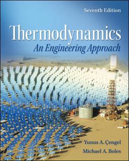Thermodynamics An Engineering Approach 7th 9780073529325 Front Cover