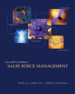 Sales Force Management 9th 9780073529875 Front Cover