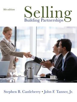 Selling Building Partnerships 8th 9780073530017 Front Cover