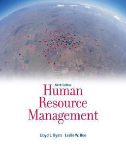 Human Resource Management 9th 9780073530253 Front Cover