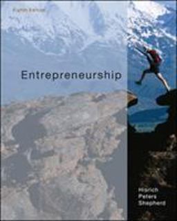 Entrepreneurship 8th 9780073530321 Front Cover