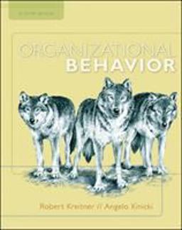 Organizational Behavior 9th 9780073530451 Front Cover