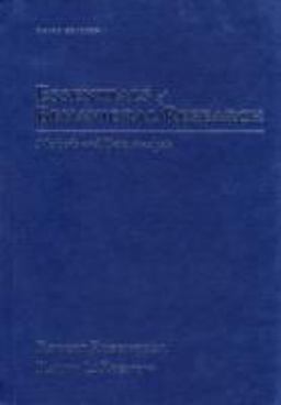 Essentials of Behavioral Research Methods and Data Analysis 3rd 9780073531960 Front Cover