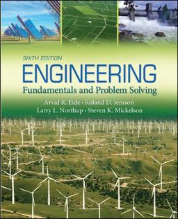 Engineering Fundamentals and Problem Solving 6th 9780073534916 Front Cover