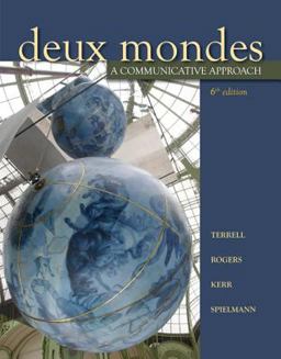 Deux Mondes A Communicative Approach 6th 9780073535449 Front Cover