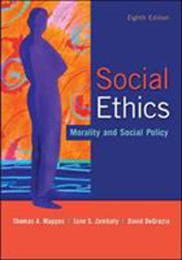 Social Ethics: Morality and Social Policy 8th 9780073535883 Front Cover