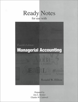 Managerial Accounting Managerial Accounting