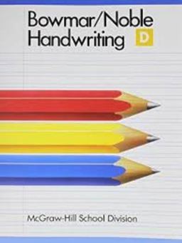 Handwriting Beginner Book d Pupil Edition (SC)