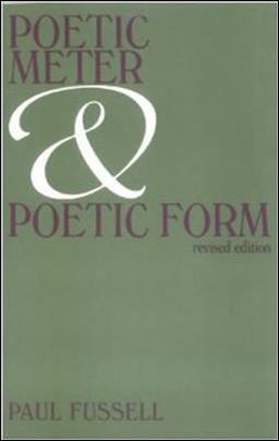Poetic Meter and Poetic Form  9780075536062 Front Cover