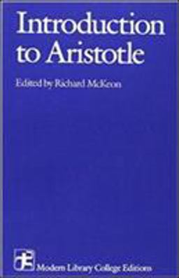 Introduction to Aristotle  9780075536529 Front Cover