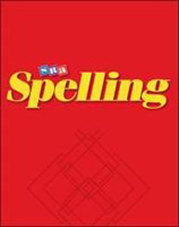 SRA Spelling, Student Edition (softcover), Grade 5  9780075722908 Front Cover