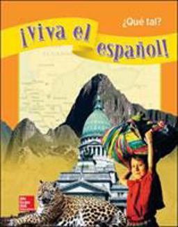 ï¿½Viva el Espaï¿½ol!: ï¿½Quï¿½ Tal?, Student Textbook 3rd 9780076029167 Front Cover