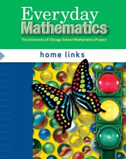 Everyday Mathematics, Grade K, Home Links