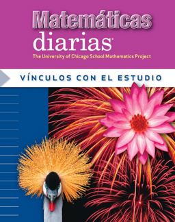 Everyday Mathematics, Grade 4, Study Links/Vínculos con el Estudio Everyday Mathematics, Grade 4, Study Links/Vínculos con el Estudio