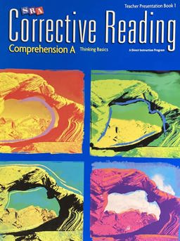 Corrective Reading Comprehension Level a, Presentation Book 1  9780076111572 Front Cover