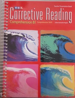 Corrective Reading Comprehension Skills, B1: Comprehension, Teacher's Presentation Book 1st 9780076111701 Front Cover