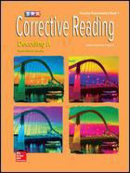 Corrective Reading Decoding Level a, Presentation Book 1  9780076112043 Front Cover
