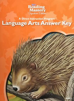 Reading Mastery - Language Answer Key - Grade 1