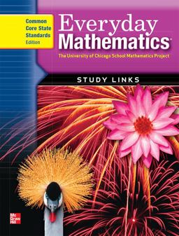 Everyday Math Home Links: Grade 4 1st 9780076576623 Front Cover