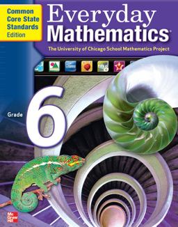 Everyday Mathematics, Grade 6, Student Materials Set
