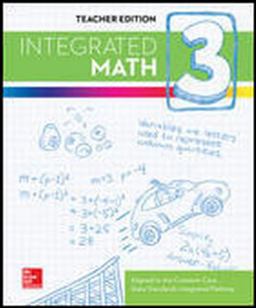 Integrated Math, Course 3, Student Edition