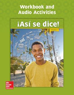 Asi Se Dice! Level 3, Workbook and Audio Activities  9780076668519 Front Cover