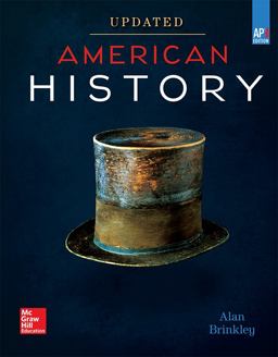 Brinkley, American History: Connecting with the Past UPDATED AP Edition, 2017, 15e, Student Edition 15th 9780076738304 Front Cover