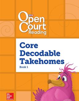 Open Court Reading, Core PreDecodable and Decodable 4-Color Takehome Book 1, Grade 1