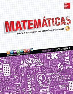 Glencoe Math, Course 3, Volume 1, Spanish Student Edition