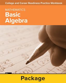 College and Career Readiness Skills Practice Workbook: Basic Algebra, 10-Pack