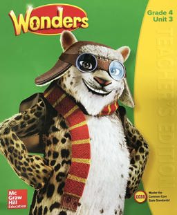 Wonders Teacher's Edition, Volume 3, Grade 4