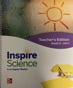 Inspire Science: Grade 5, Teacher's Edition, Unit 1