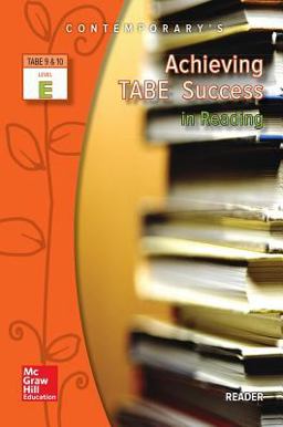 Achieving TABE Success in Reading, Level e Reader