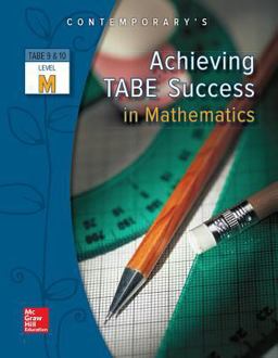 Achieving TABE Success in Mathematics, Level M Workbook