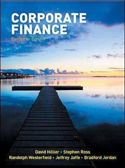 Corporate Finance European Edition