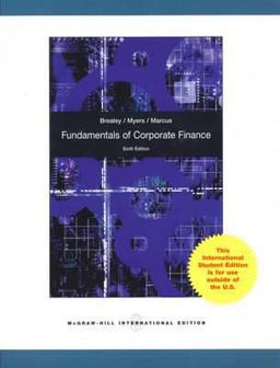 Shrinkwrap: Fundamentals of Corporate Finance with Homework Manager Card
