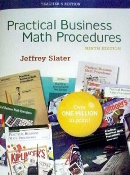 Teachers Edition with Student Dvd to Accompany Practical Business Math Procedures