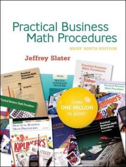 Practical Business Math Procedures