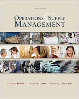 Operations and Supply Management wStudent DVD Rom Operations and Supply Management wStudent DVD Rom