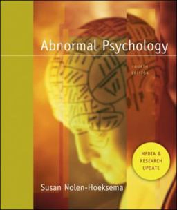 Abnormal Psychology Media and Research Update 4th 9780077236397 Front Cover