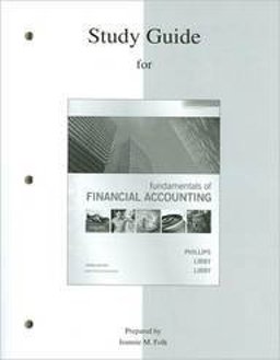 Study Guide for Fundamentals of Financial Accounting