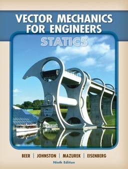 Vector Mechanics for Engineers Statics 9th 9780077275563 Front Cover