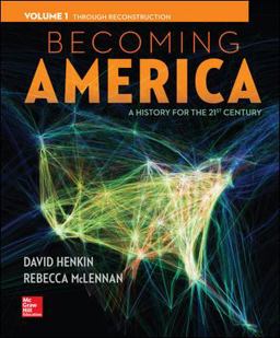 Becoming America, Volume I  9780077275600 Front Cover