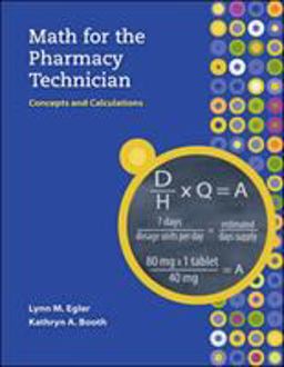 MP Math for the Pharmacy Technician with Student CD-ROM  9780077290504 Front Cover