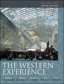 Western Experience 10th 9780077291167 Front Cover