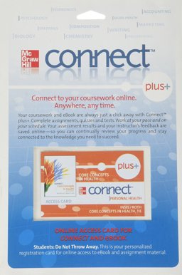 Connect Plus Personal Health Access Card for Core Concepts in Health
