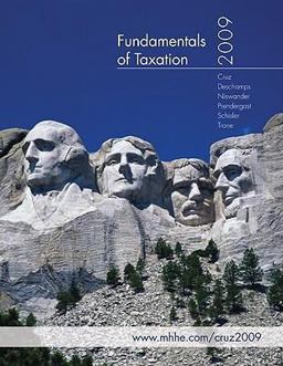 Fundamentals of Taxation 2009 with Taxation Preparation Software