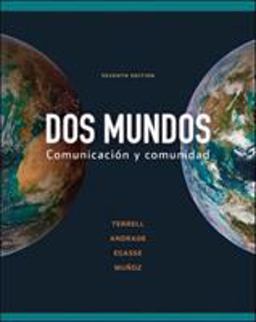 Workbook/Lab Manual Part B to Accompany Dos Mundos 7th 9780077304751 Front Cover