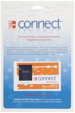 Connect Economics 1 Semester Access Card for Microeconomics