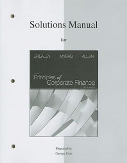 Principles of Corporate Finance